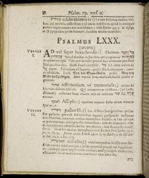 Psalmus LXXX.