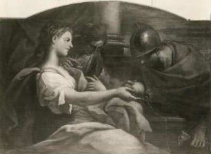 Schule van Houten. Ariadne. Leinwand; 84 x 126 cm (oben halbrund). 17. Jh. Dresden: Gemäldesammlung Alte Meister Inv. Nr. S 179