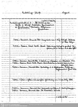 Einladungs-Schrift