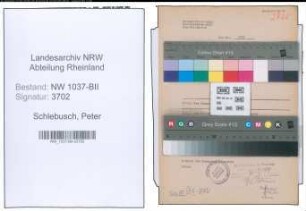 Entnazifizierung Peter Schlebusch , geb. 05.07.1893 (Landwirt)
