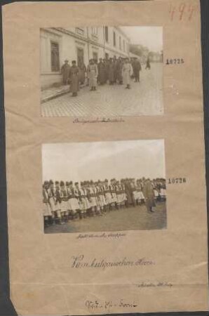 Vom bulgarischen Heere: Bulgarische Infanterie