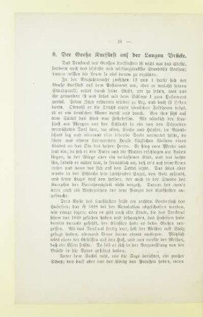 9. Der Große Kurfürst auf der Langen Brücke