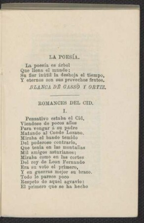 Romances del Cid