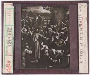Sebastiano del Piombo: Auferweckung des Lazarus