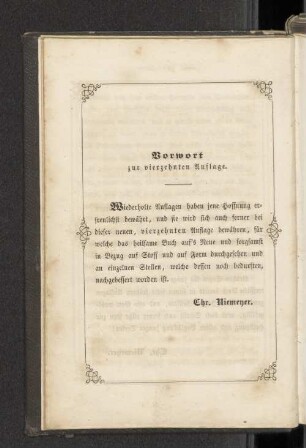 Vorwort zur vierzehnten Auflage.