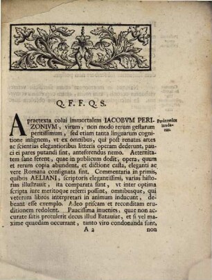 De supplicum signis apud Veteres ... commentatur ac praelectiones ... habendas indicit Io. Paullus Reinhardus