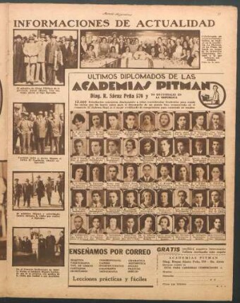 Informaciones de actualidad [Fotografías]