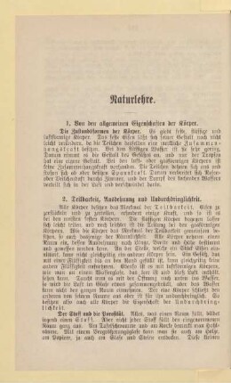 Naturlehre