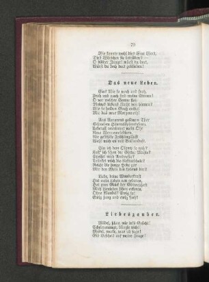 Liebeszauber.