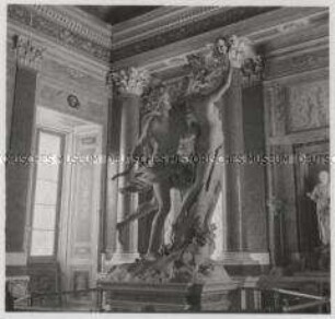 Rom, Piazzale Scipione Borghese, Galleria Borghese, Marmorskulptur Apollo und Daphne