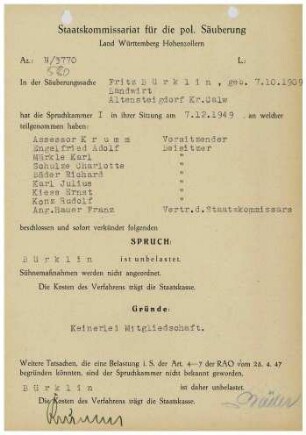 Bürklin, Fritz
