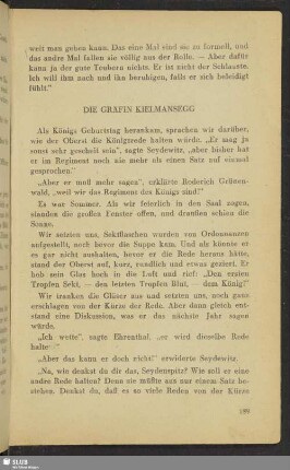 Die Gräfin Kielmansegg