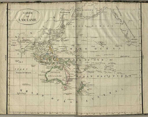 Carte De L'Océanie
