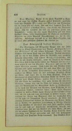 Das Königreich beider Sicilien