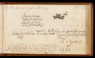 Eintrag (Marburg, 22.01.1779 / 1813)