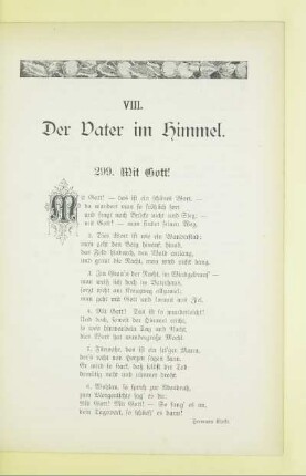 VIII. Der Vater im Himmel