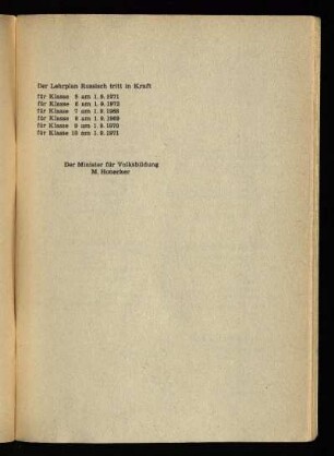 Der Lehrplan Russisch ...,