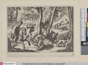 [Stachelschweinjagd mit Netzen; Porcupine-Hunting with Nets]