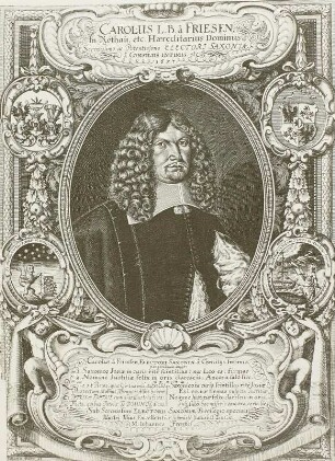 Bildnis Freiherr Carl von Friesen