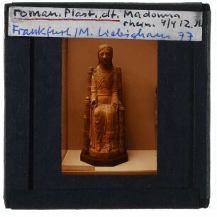 unbekannt, deutsche Madonna (romnisch, Frankfurt)