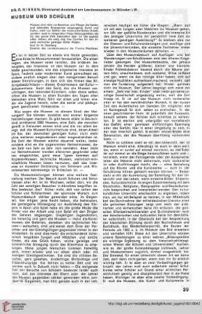 N.F. 11.1931: Museum und Schüler