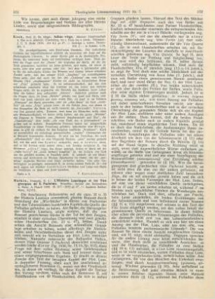 161-163 [Rezension] Analecta Bollandiana; XLVIII