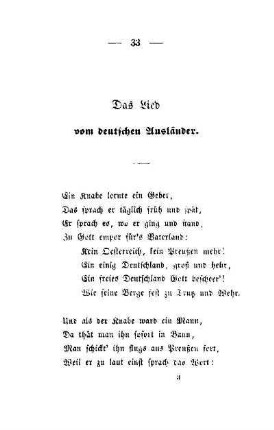 Das Lied vom deutschen Ausländer