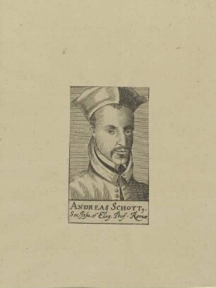 Bildnis des Andreas Schottus