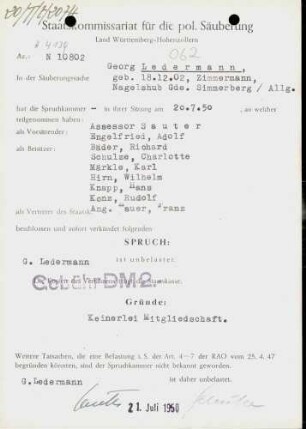 Ledermann, Georg