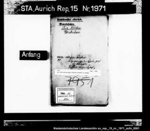 Der Schornsteinfeger Wilhelm Fischer in Norden