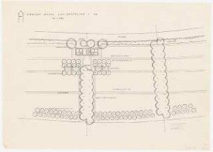 Siedlung Hinrichssegen, Bruckmühl: Lageplan 1:500