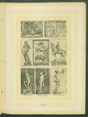 [Images des sculptures et d'autres œvres grecques / romaines]