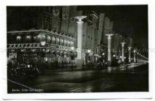 Unter den Linden bei Nacht