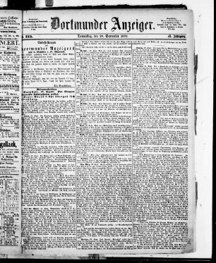 Dortmunder Anzeiger. 1862-1874