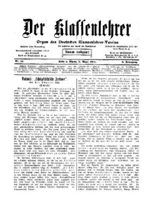 Nochmals: "Schulgeschichtliches Irrtümer" : (Schluß)