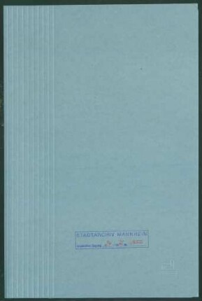 Materialsammlung, hier: Ausländisches Vermögen