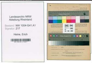 Entnazifizierung Erich Heine , geb. 13.03.1897 (Polizeibeamter)