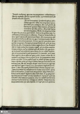 Incipit tractatus quartus de temperantia distinctus per quinque capitula.