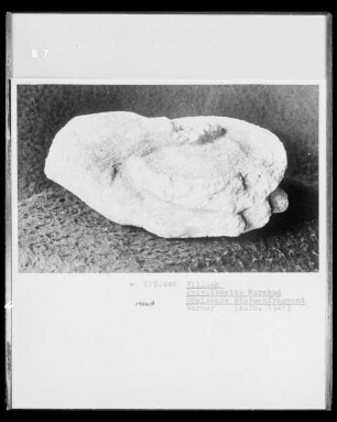 Fragment einer römischen Statue: Hand