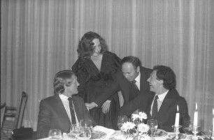 Freiburg im Breisgau: Freundschaftsbesuch von Franz Beckenbauer im Colombi-Hotel auf Einladung des BfG
