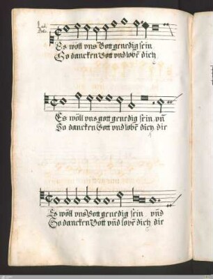 Ludwig Daser : Es wöll uns Gott genedig sein