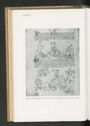 Tafel XXI Abb. 34. Juno (nach Reg. Lat. 1290, Bl. 3 v); Abb. 35. Cibelles (nach Reg. LAt. 1290, Bl. 3v)