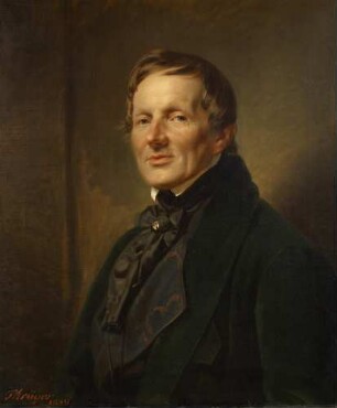 Porträt des Bildhauers Ludwig Wichmann