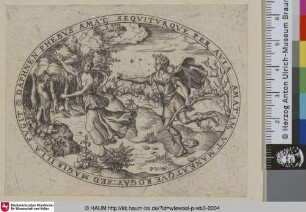 [Apollon verfolgt Daphne; Apollo and Daphne: The Pursuit]