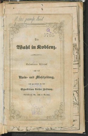 Die Wahl in Koblenz