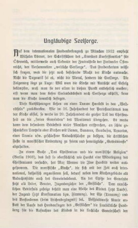 272-285 Ungläubige Seelsorge
