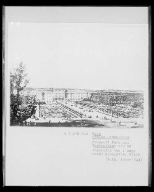 Das kaiserliche Lustschloss Schönbrunn