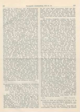 557-558 [Rezension] Bardenhewer, Otto, Geschichte der altkirchlichen Literatur. III. Bd.: Das 4. Jahrh. mit Ausschluß der Schriftsteller syrischer Zunge. 2., unveränd. Aufl. IV. Bd.: Das 5. Jahrh. mit Einschluß der syrischen Literatur des 4. Jahrh. 1. u. 2. Aufl
