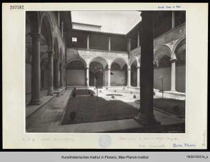 Santa Maria degli Angeli, Santa Maria degli Angioli, Santa Maria degli Angeli dal Tiratoio, Chiostro della Sagrestia, Chiostro degli Angeli, Dritter Kreuzgang, FlorenzFlorenz