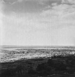 Panoramaaufnahme : Panoramaaufnahme der Landschaft um Masaka